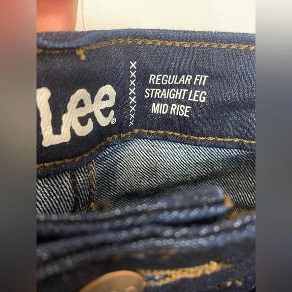 LEE regular fit dark blue jeans - Picture 4 of 4